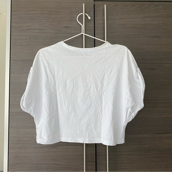Zara White Boxy Tee - Picture 3 of 3